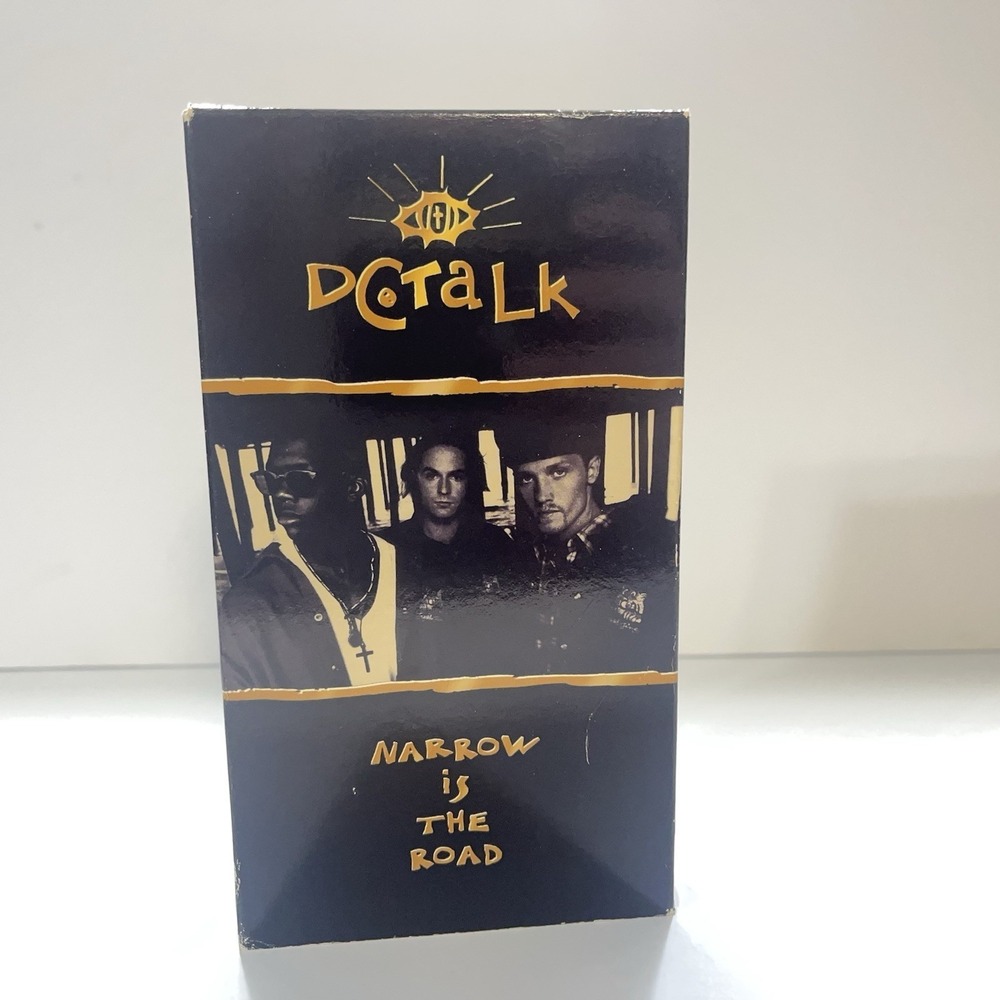 DC Talk – Narrow Is The Road (1994) US VHS Very Good Plus Toby Mac - Picture 2 of 6